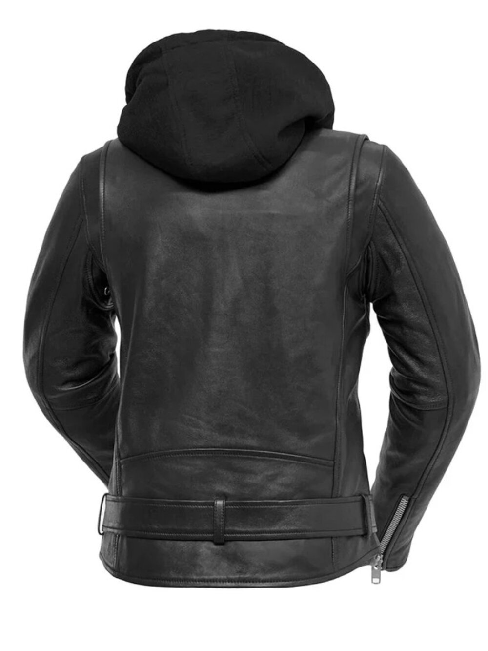 RiderGlam Women's Motorcycle Leather Jacket - Picture 2 of 2